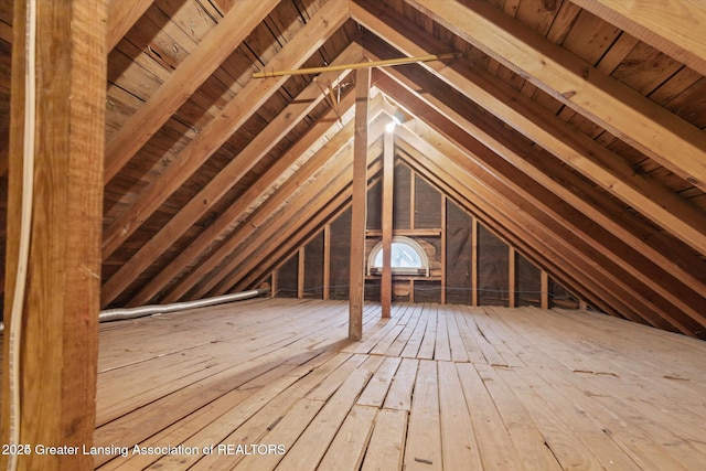 350 N Marshall Ave, Marshall, MI 49068 - view of attic