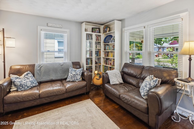 515 N Fairview Ave, Lansing, MI 48912 - living area with wood finished floors