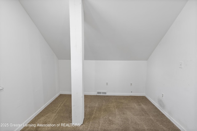 2335 Harding Ave, Lansing, MI 48910 - bonus room featuring carpet and lofted ceiling