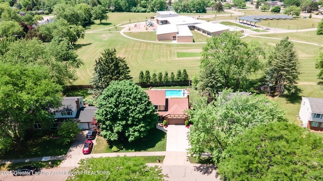 5939 Highgate Ave, East Lansing, MI 48823 - drone / aerial view