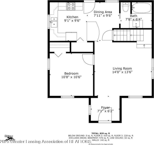 2914 W Holmes Rd, Lansing, MI 48911 - view of floor plan / room layout