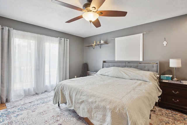 1234 Lamb Rd, Mason, MI 48854 - bedroom featuring a ceiling fan