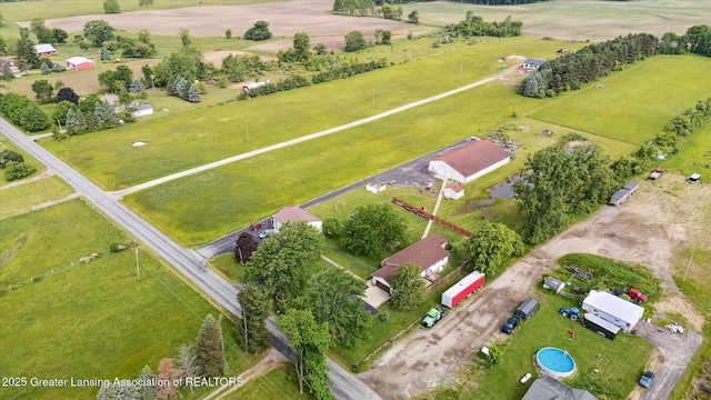 1234 Lamb Rd, Mason, MI 48854 - view of property location featuring rural landscape