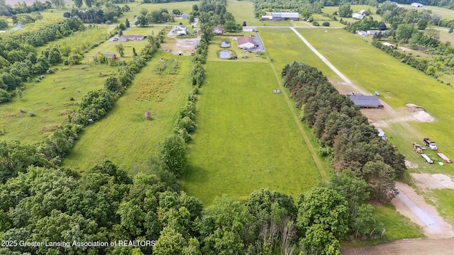 1234 Lamb Rd, Mason, MI 48854 - aerial view of sparsely populated area