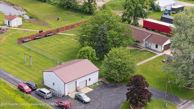 1234 Lamb Rd, Mason, MI 48854 - aerial view
