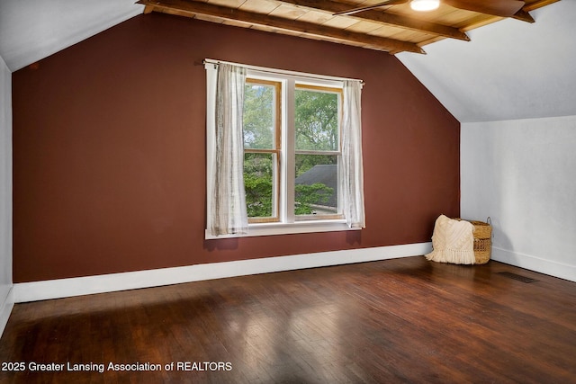 229 Rockingham Ave, Alma, MI 48801 - bonus room with hardwood / wood-style flooring and wood ceiling