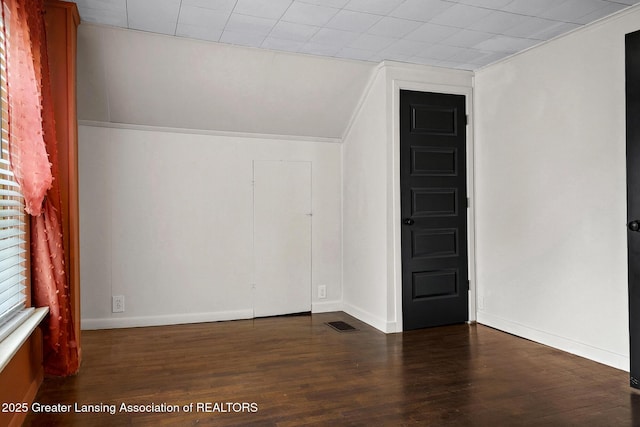 229 Rockingham Ave, Alma, MI 48801 - bonus room with dark wood finished floors and baseboards