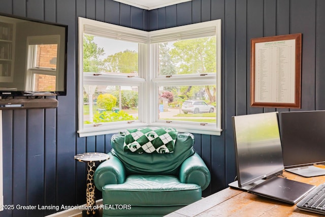 1717 Nottingham Rd, Lansing, MI 48911 - sitting room featuring healthy amount of natural light