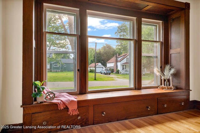 301 E Emerson St, Ithaca, MI 48847 - detailed view of wood finished floors
