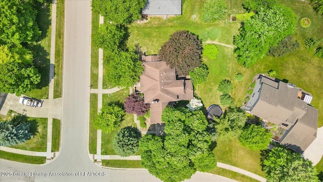 3886 Hemmingway Dr, Okemos, MI 48864 - aerial view