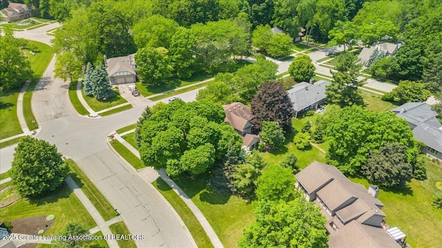 3886 Hemmingway Dr, Okemos, MI 48864 - aerial perspective of suburban area