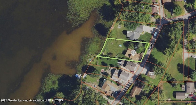 15754 Culver Dr, East Lansing, MI 48823 - view of property location featuring property parcel outlined
