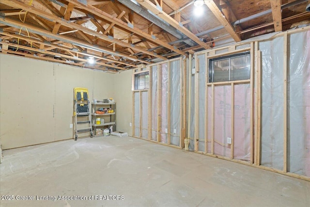 11100 S Bird Rd, Dowling, MI 49050 - view of basement