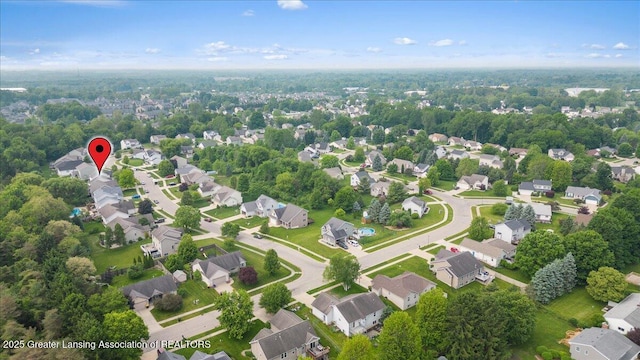 2308 Keller Rd, Holt, MI 48842 - aerial view of residential area