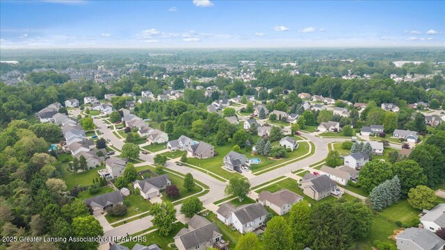 2308 Keller Rd, Holt, MI 48842 - aerial view of residential area