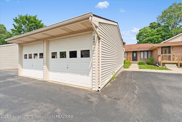 235 Bonnie Brook Dr Unit 1, Charlotte, MI 48813 - view of detached garage