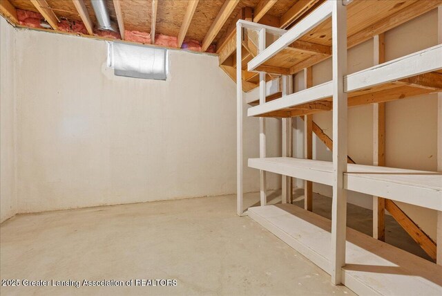 235 Bonnie Brook Dr Unit 1, Charlotte, MI 48813 - view of unfinished below grade area