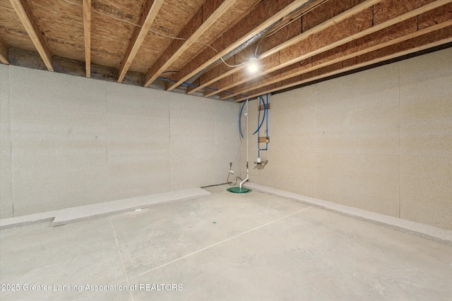 8687 Yellowstone Ln, Lansing, MI 48917 - view of unfinished basement