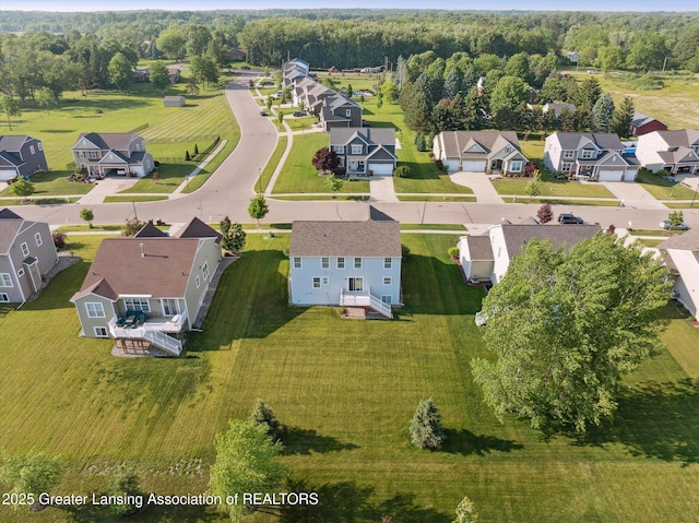 8687 Yellowstone Ln, Lansing, MI 48917 - aerial perspective of suburban area