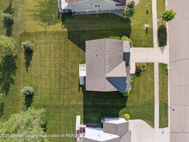 8687 Yellowstone Ln, Lansing, MI 48917 - bird's eye view