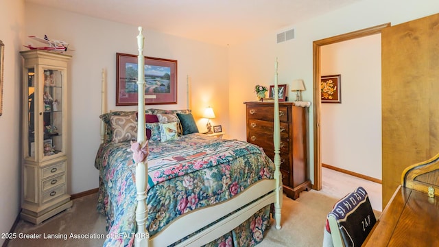533 Middlebury Ln, Mason, MI 48854 - carpeted bedroom featuring baseboards