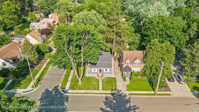 952 Sunset Ln, East Lansing, MI 48823 - aerial view