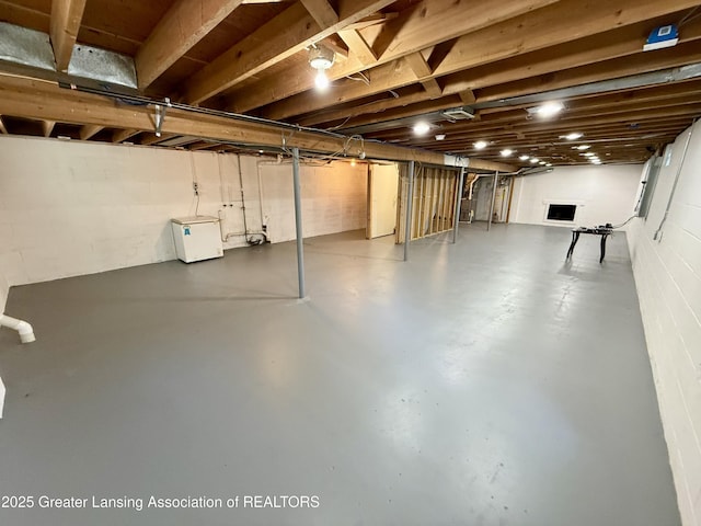 3321 Springbrook Ln, Lansing, MI 48917 - view of unfinished below grade area