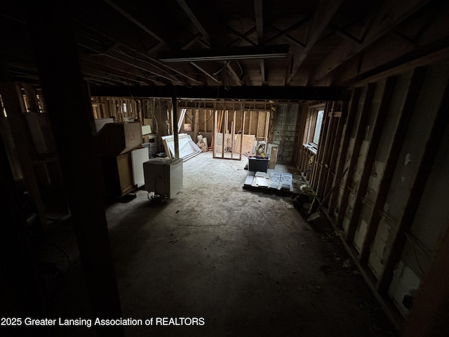 5681 Shaw St, Haslett, MI 48840 - view of basement