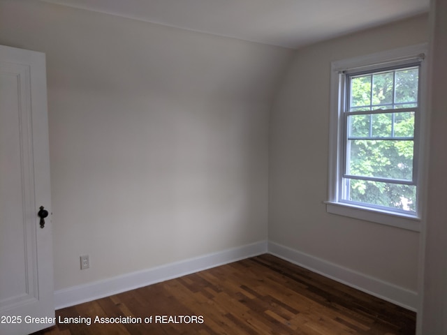 542 Riley St, Lansing, MI 48910 - bonus room featuring healthy amount of natural light and dark wood-style flooring