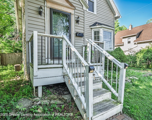 1407 W Ionia St, Lansing, MI 48915 - view of deck