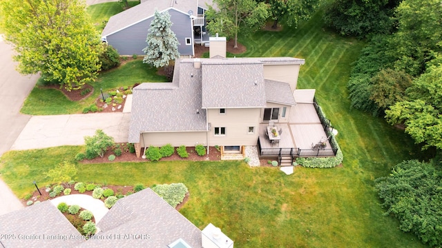 3522 Apple Valley Rd, Okemos, MI 48864 - aerial view of property and surrounding area