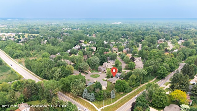 3522 Apple Valley Rd, Okemos, MI 48864 - drone / aerial view