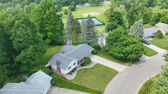 6916 Toboggan Ln, Lansing, MI 48917 - drone / aerial view