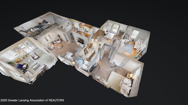 6916 Toboggan Ln, Lansing, MI 48917 - view of property floor plan