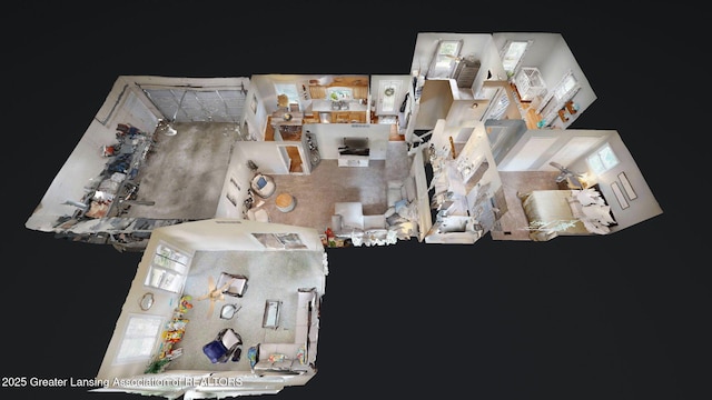6916 Toboggan Ln, Lansing, MI 48917 - view of home floor plan