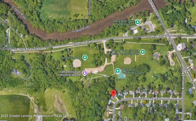 6916 Toboggan Ln, Lansing, MI 48917 - map of property location