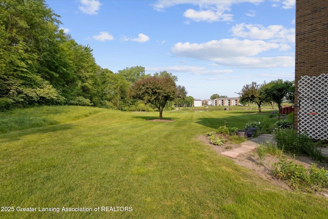 1457 E Pond Dr Unit 21, Okemos, MI 48864 - view of green lawn