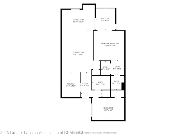 1457 E Pond Dr Unit 21, Okemos, MI 48864 - view of room layout