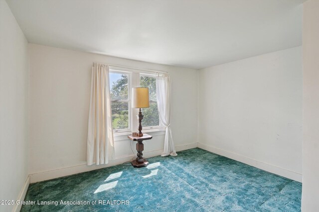 1213 N Woodworth Rd, Jackson, MI 49202 - carpeted spare room with baseboards