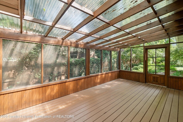522 Cowley Ave, East Lansing, MI 48823 - view of unfurnished sunroom