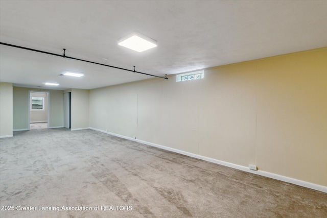 522 Cowley Ave, East Lansing, MI 48823 - below grade area with carpet flooring