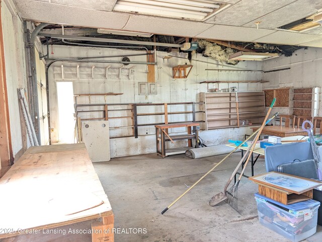4963 E Portland Rd, Portland, MI 48875 - view of garage