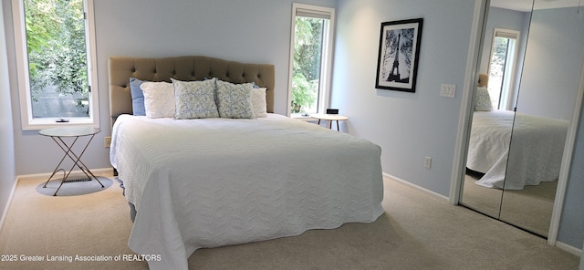 1945 W Danbury, Okemos, MI 48864 - carpeted bedroom with baseboards