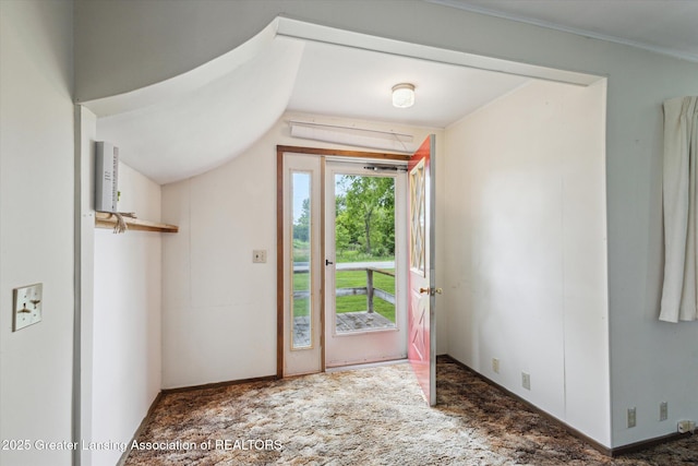 16544 S Chapin Rd, Elsie, MI 48831 - view of carpeted foyer entrance