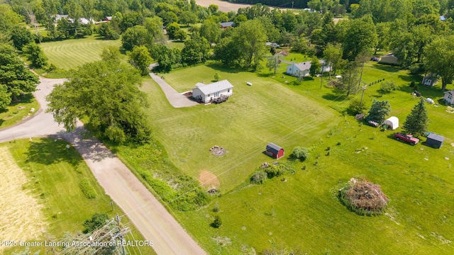 2520 Linn Rd, Williamston, MI 48895 - overview of rural landscape