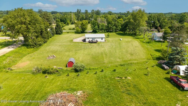 2520 Linn Rd, Williamston, MI 48895 - overview of rural landscape
