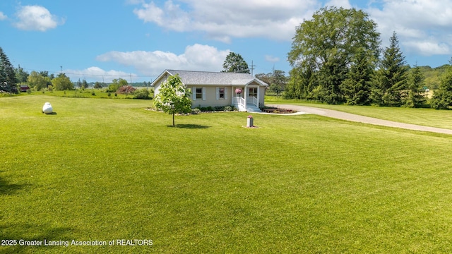 2520 Linn Rd, Williamston, MI 48895 - view of green lawn with driveway