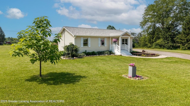 2520 Linn Rd, Williamston, MI 48895 - view of front of house with a front lawn