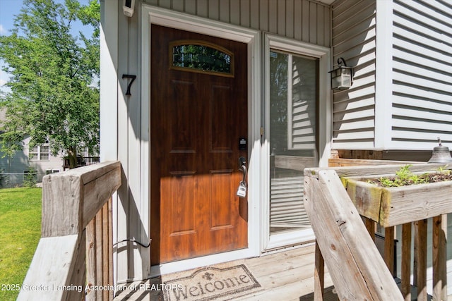 5041 E Willoughby Rd Unit 7, Holt, MI 48842 - view of exterior entry