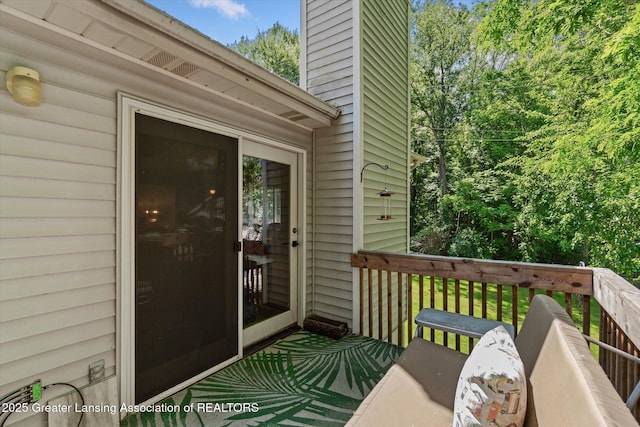 5041 E Willoughby Rd Unit 7, Holt, MI 48842 - view of deck